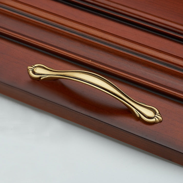 6588T-96 Pure Copper Solid Thickening Cabinet Wardrobe Handle