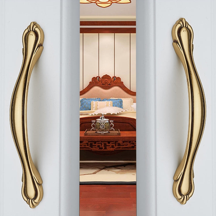 6588T-96 Pure Copper Solid Thickening Cabinet Wardrobe Handle