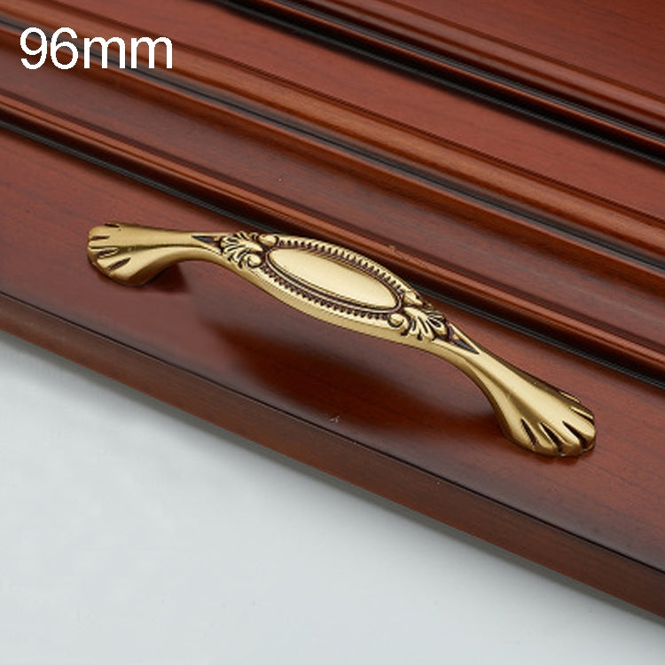 6590T-96 Pure Copper Solid Thickening Cabinet Wardrobe Handle