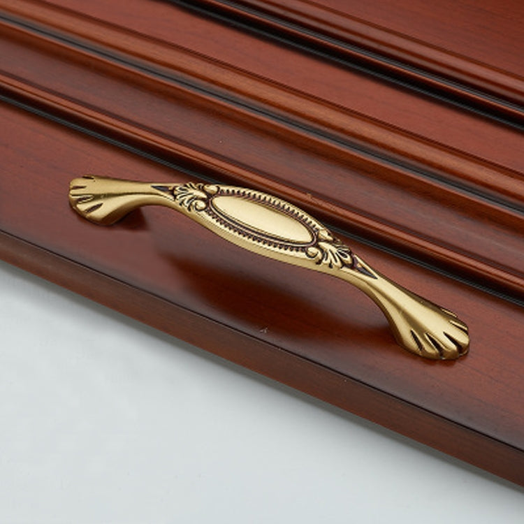 6590T-96 Pure Copper Solid Thickening Cabinet Wardrobe Handle