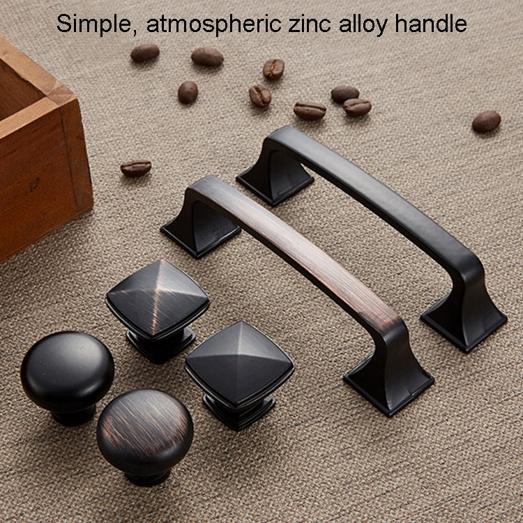 5 PCS 6227 Simple Furniture Cabinet Handle Black Bronze Handle