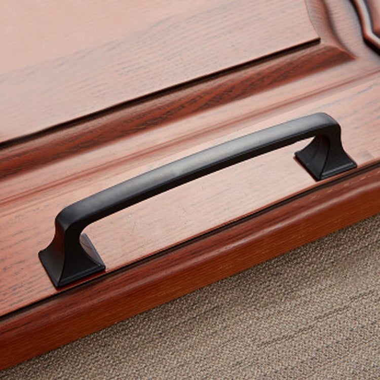 5 PCS 6222A-128 Simple Furniture Cabinet Handle Black Bronze Handle