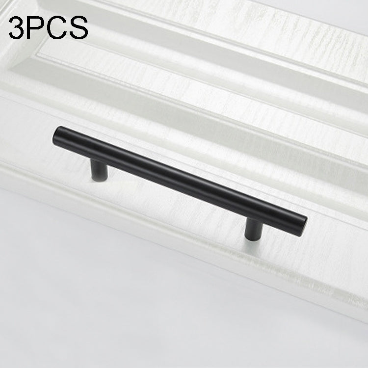 3 PCS 9001A-128 Simple Furniture Cabinet Handle Aluminum Profile Round Handle