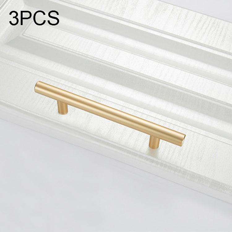 3 PCS 9001A-128 Simple Furniture Cabinet Handle Aluminum Profile Round Handle