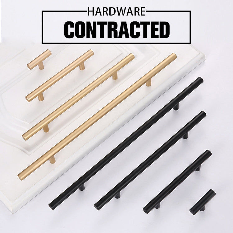 3 PCS 9001A-128 Simple Furniture Cabinet Handle Aluminum Profile Round Handle