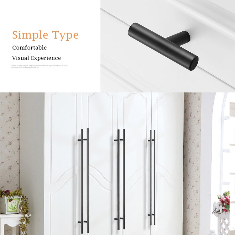2 PCS 9001A-192 Simple Furniture Cabinet Handle Aluminum Profile Round Handle