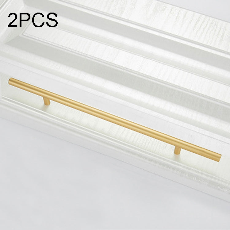2 PCS 9001A-256 Simple Furniture Cabinet Handle Aluminum Profile Round Handle