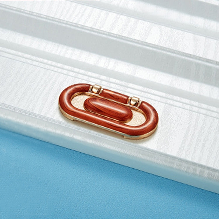 5 PCS 6531-64 Simple European Furniture Drawer Hidden Buckle Handle (Red Amber)