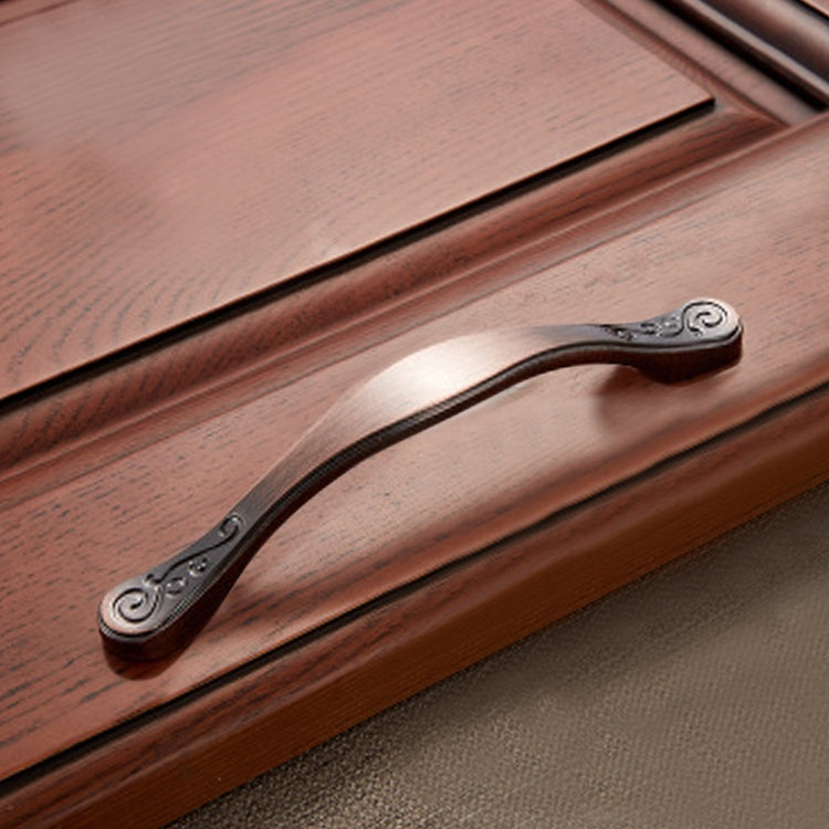 5 PCS 4087-96 Simple Furniture Cabinet Handle Full Polished Alloy Handle