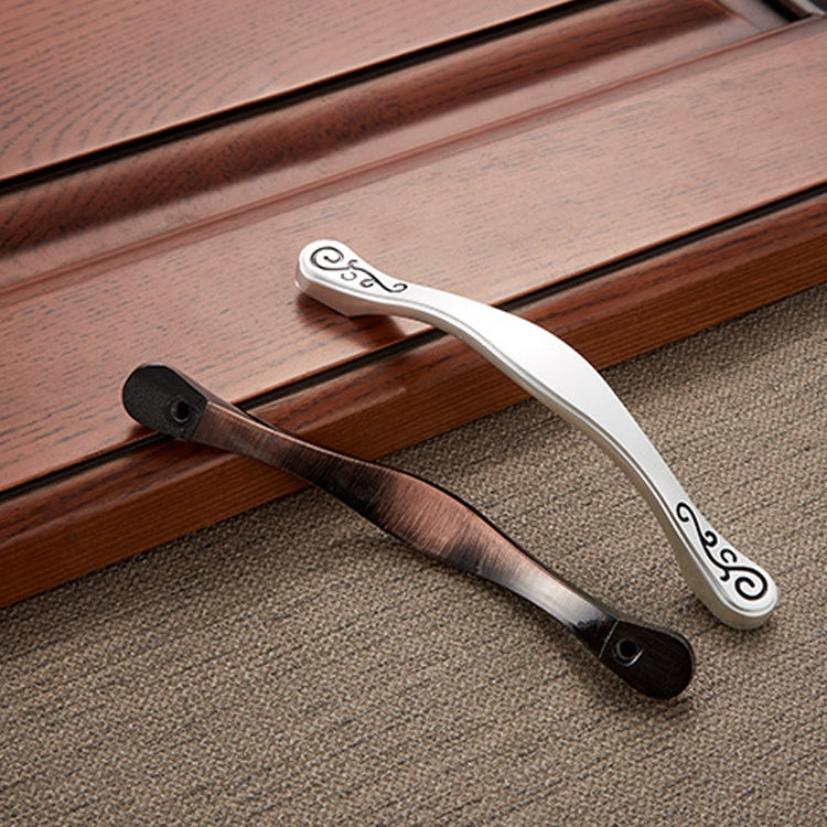 5 PCS 4087-96 Simple Furniture Cabinet Handle Full Polished Alloy Handle