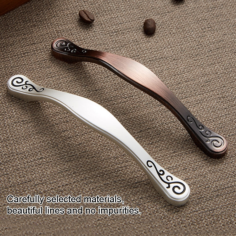 5 PCS 4087-96 Simple Furniture Cabinet Handle Full Polished Alloy Handle