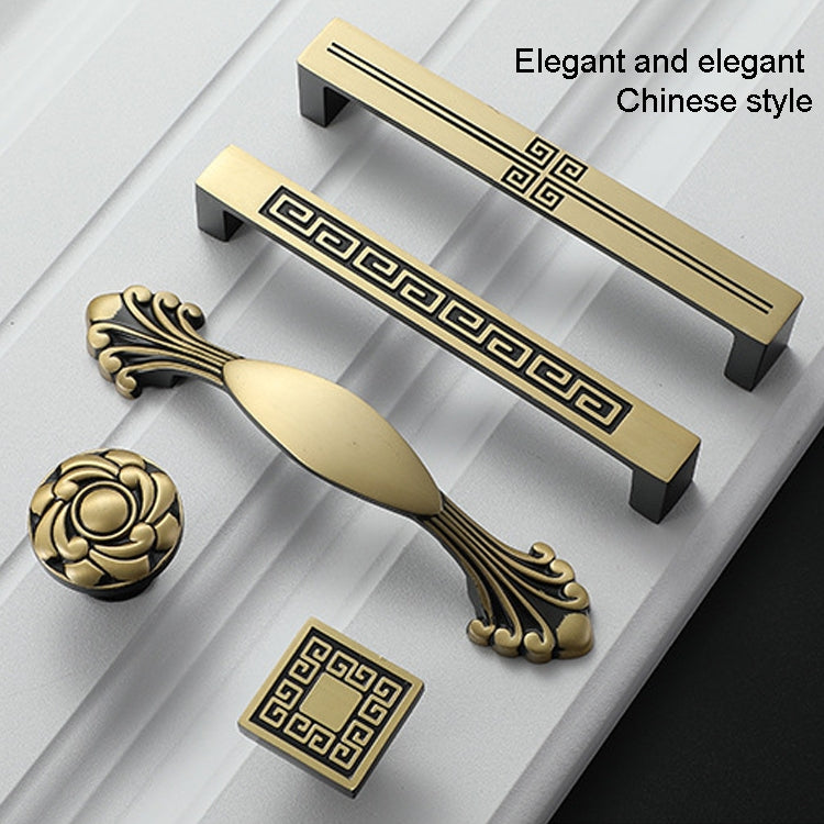1004-128 Cabinet Wardrobe Door Handle Solid Copper Door Handle