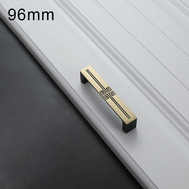 1005-96 Cabinet Wardrobe Door Handle Solid Copper Door Handle