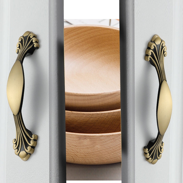 1006-128 Cabinet Wardrobe Door Handle Solid Copper Door Handle