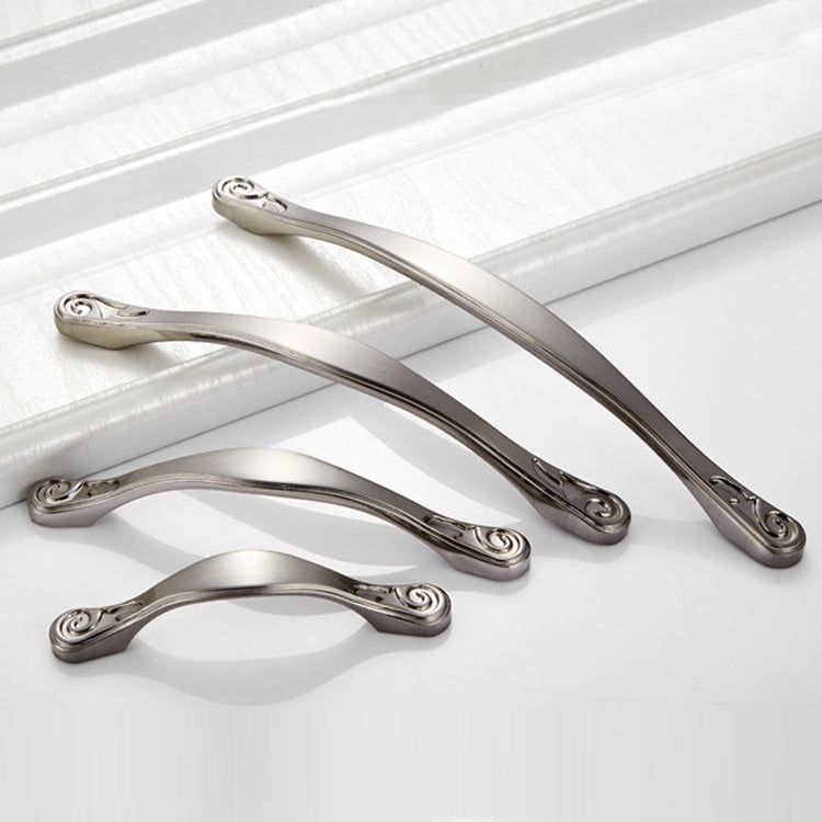 5 PCS 4041-96 Brushed Zinc Alloy Cabinet Handle Pitch: 96mm