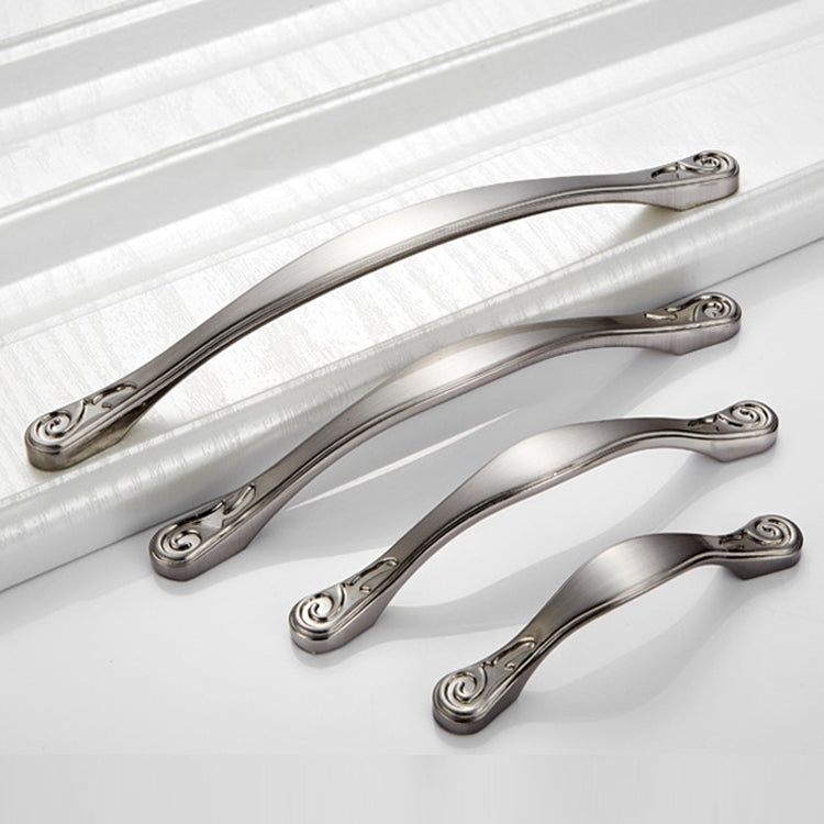 5 PCS 4041-128 Brushed Zinc Alloy Cabinet Handle Pitch: 128mm