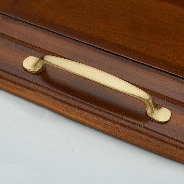 6226T-128 Furniture Cabinet Handle Copper Natural Chinese Handle