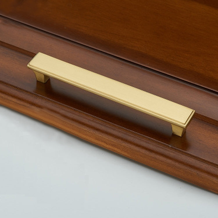 1011-128 Furniture Cabinet Handle Copper Natural Chinese Handle