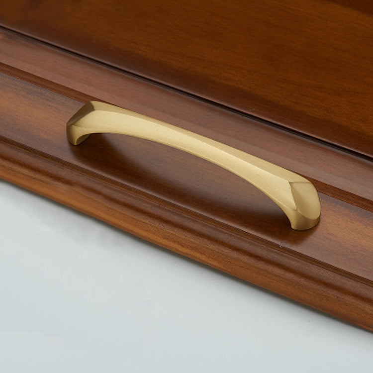 1012-128 Furniture Cabinet Handle Copper Natural Chinese Handle