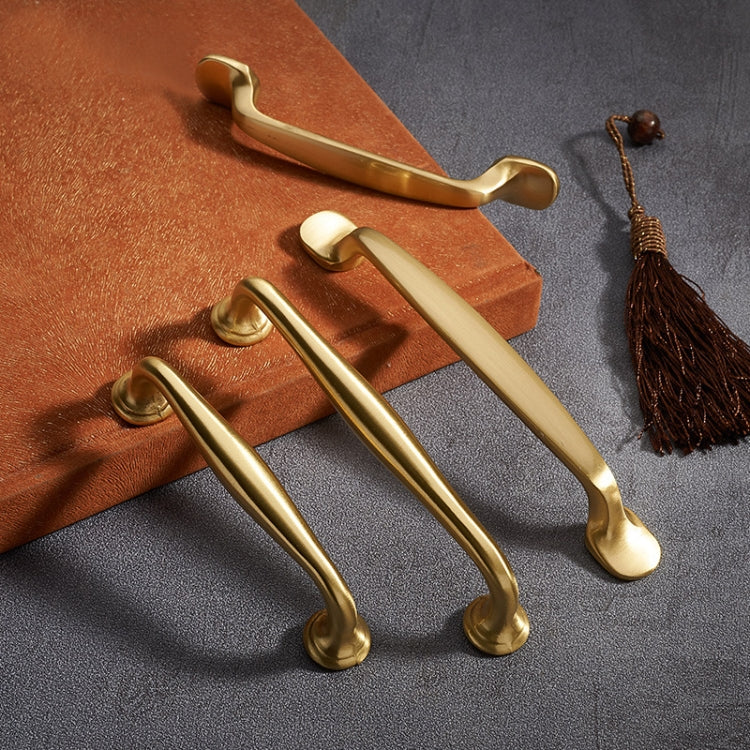 2 PCS 1016 Furniture Cabinet Handle Copper Natural Chinese Handle