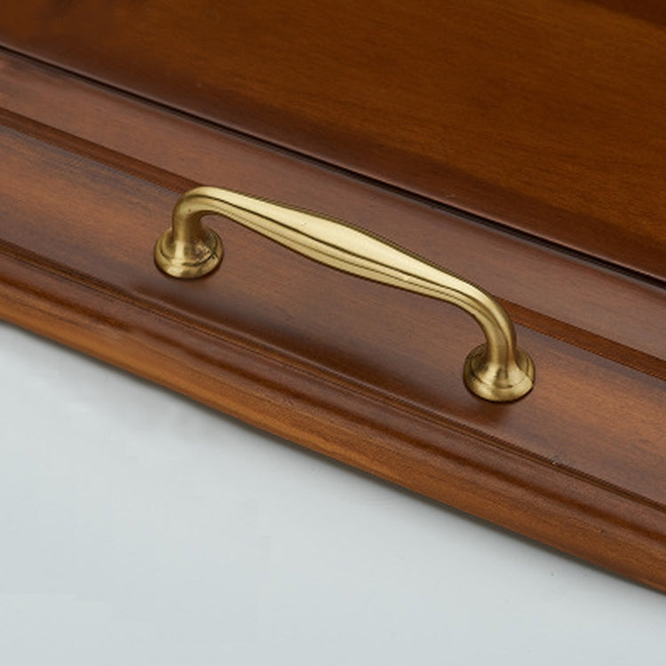 6291T-96 Furniture Cabinet Handle Copper Natural Chinese Handle