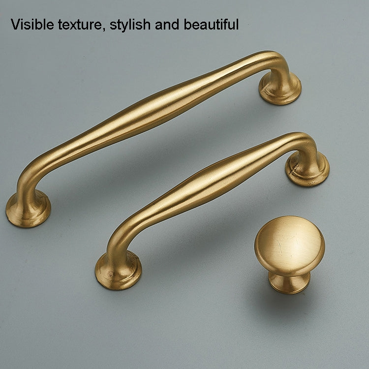 6291T-96 Furniture Cabinet Handle Copper Natural Chinese Handle