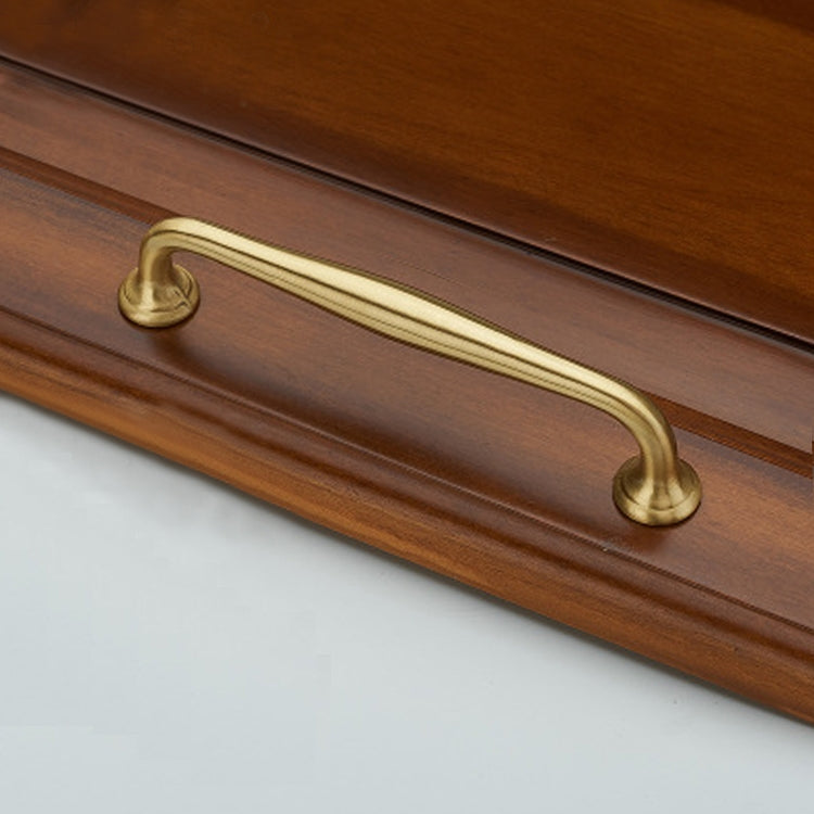 6291T-128 Furniture Cabinet Handle Copper Natural Chinese Handle