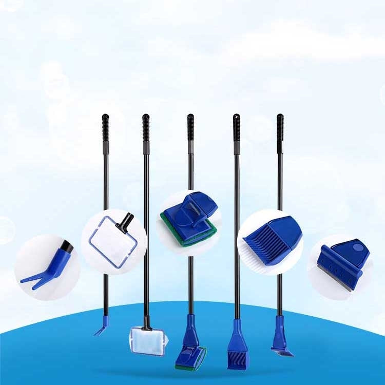 5 in 1 Multi-functional Fish Tank Cleaning Tool Set