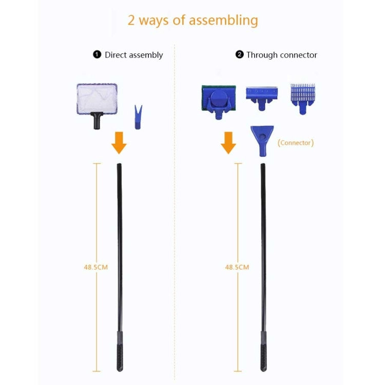 5 in 1 Multi-functional Fish Tank Cleaning Tool Set