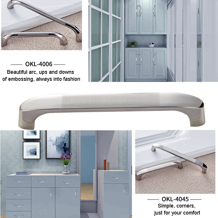 5 PCS 4002-64 Modern Minimalist Cabinet Zinc Alloy Handle