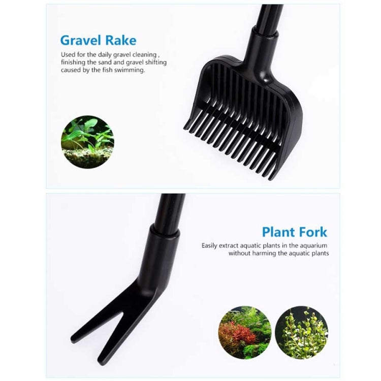 4 in 1 Multi-functional Mini Desktop Fish Tank Cleaning Tool Set