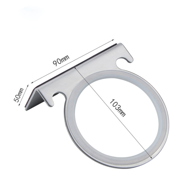 304 Stainless Steel Hair Dryer Holder Wall Mount Hanging Rack Organizer Hook Bathroom Bracket
