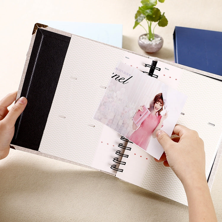 Korean 3 inch DIY Creativity Insert Type PU Children Growth Memorial Photo Album