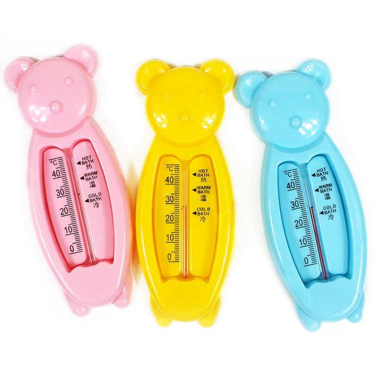 Balcherlam Baby Supplies Bear Shape Water Temperature Gauge, Random Color Delivery