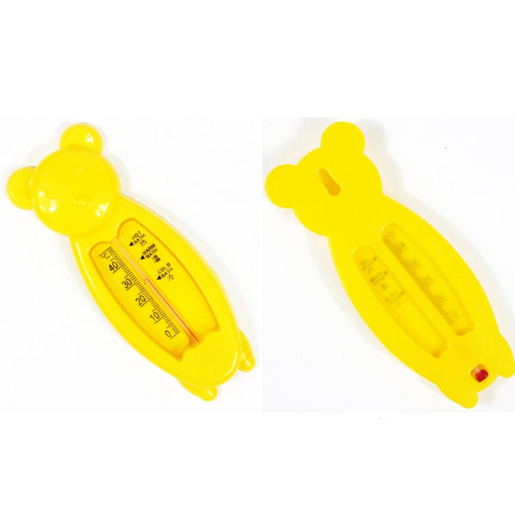 Balcherlam Baby Supplies Bear Shape Water Temperature Gauge, Random Color Delivery