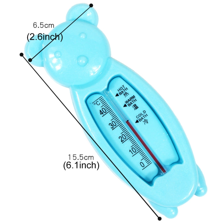 Balcherlam Baby Supplies Bear Shape Water Temperature Gauge, Random Color Delivery