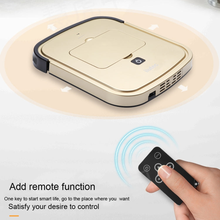 iiutec R-Cruiser Ultra Slim Vacuum Cleaner Household Cleaning Robot with Remote Control