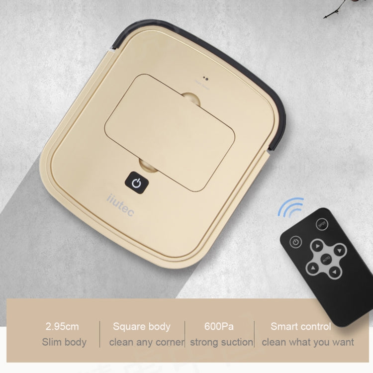 iiutec R-Cruiser Ultra Slim Vacuum Cleaner Household Cleaning Robot with Remote Control