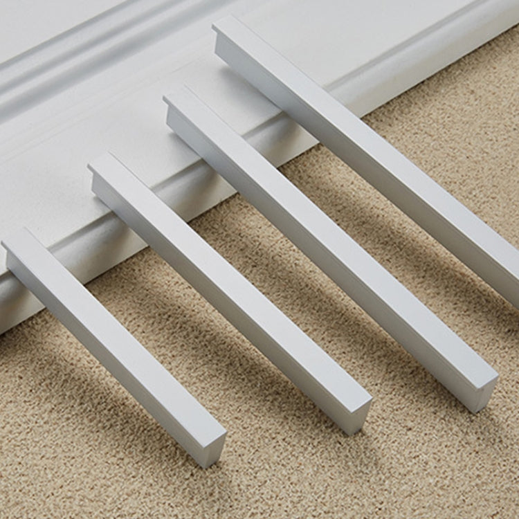 5 PCS 2057-192 Drawer Cabinet Door Handle Straight Door Handle (Silver Matte)