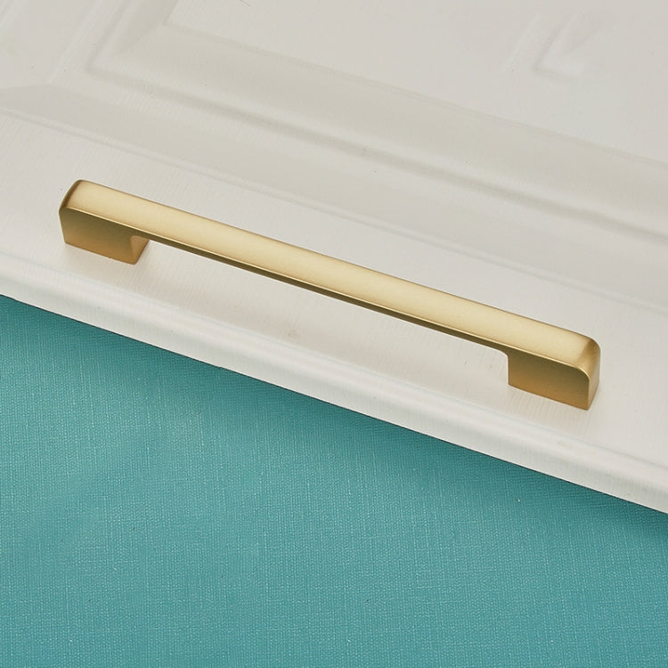 3 PCS 6613_160 Zinc Alloy Closet Cabinet Handle Pitch: 160mm (Gold)