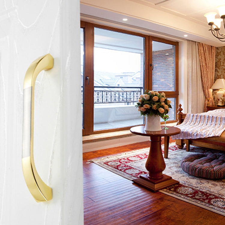 5 PCS 4201 Stainless Steel Single Hole Closet Cabinet Handle(Gold)