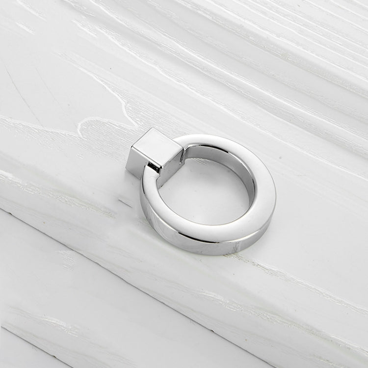 5 PCS 4201 Stainless Steel Single Hole Closet Cabinet Handle (Chrome)