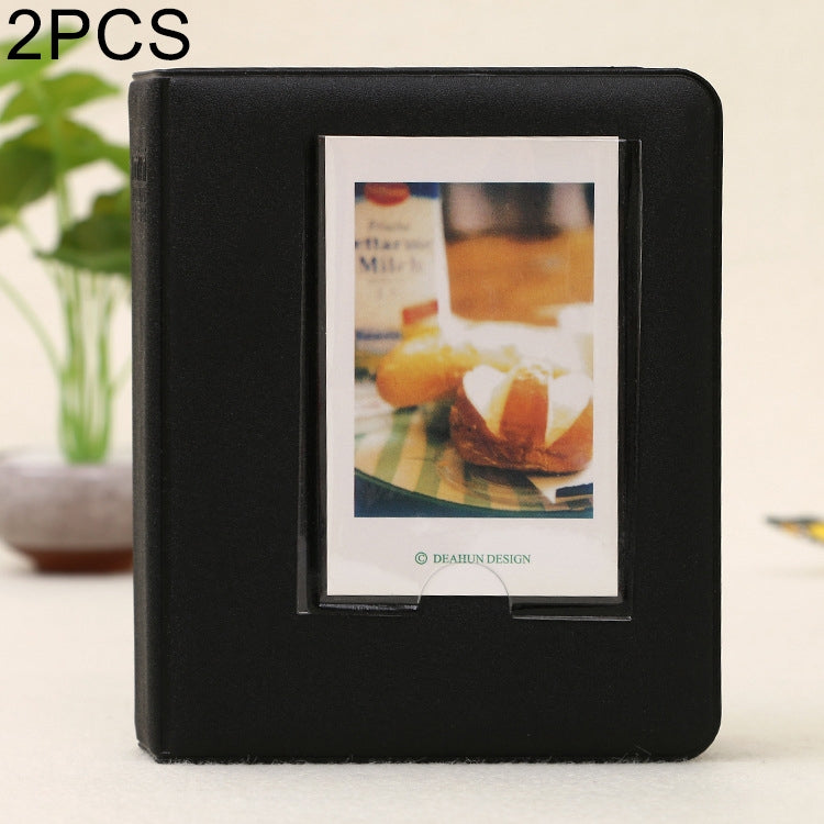 2 PCS DIY Creativity Insert Type Pinkycolor 64 Pages Exquisite Photo Album