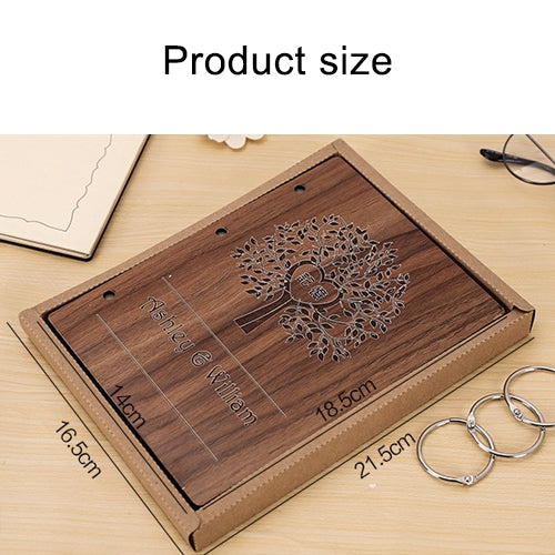 DIY Creativity Loose-leaf Type Wooden