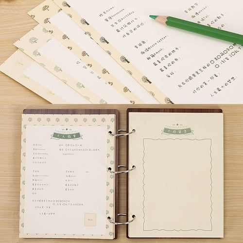 DIY Creativity Loose-leaf Type Wooden