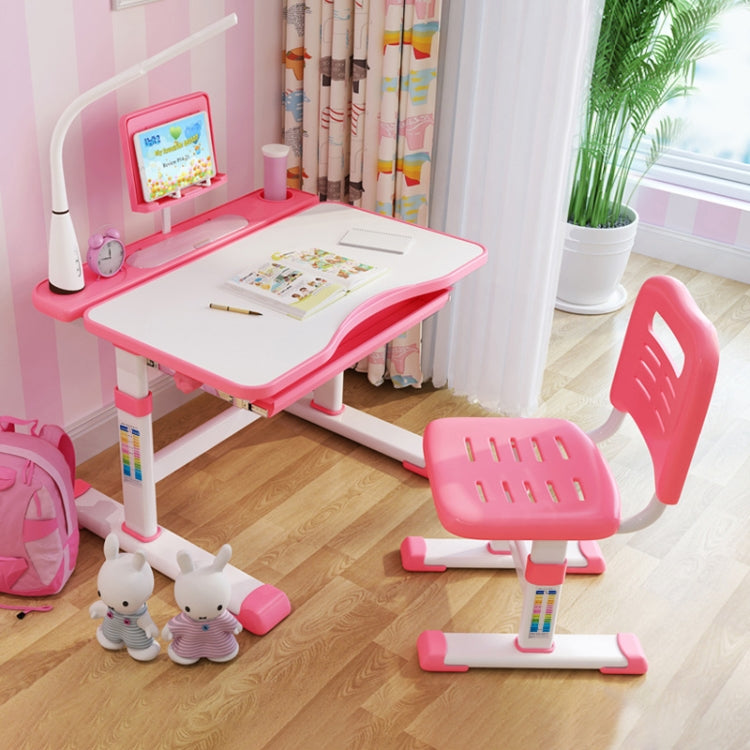 Multifunctional Lifting Plastic Children  Study Table and Chair Set