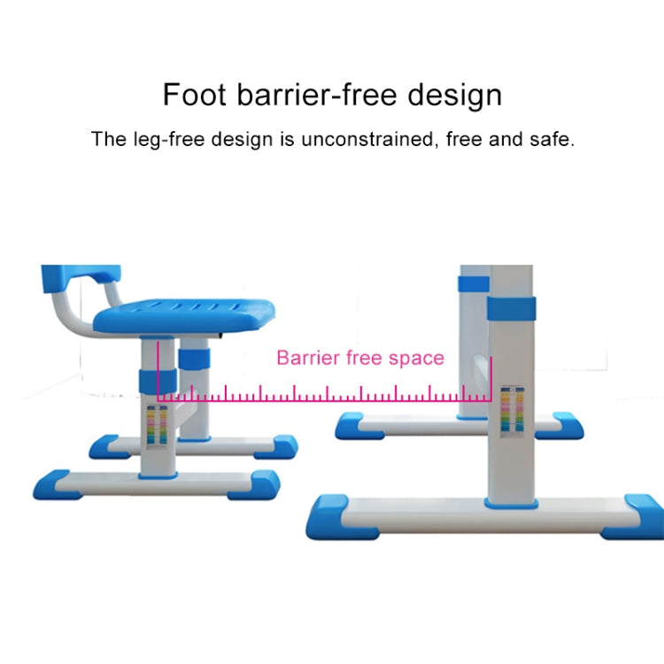 Multifunctional Lifting Plastic Children  Study Table and Chair Set