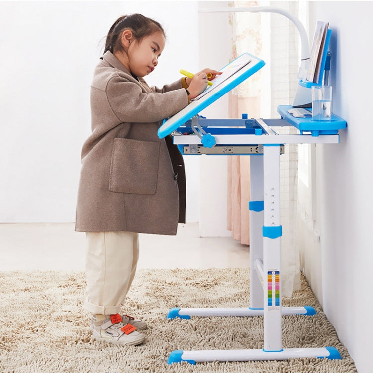 Multifunctional Lifting Plastic Children  Study Table and Chair Set