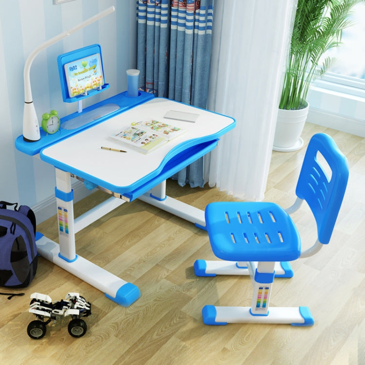 Multifunctional Lifting Plastic Children  Study Table and Chair Set