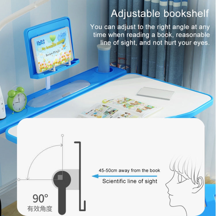 Multifunctional Lifting Plastic Children  Study Table and Chair Set